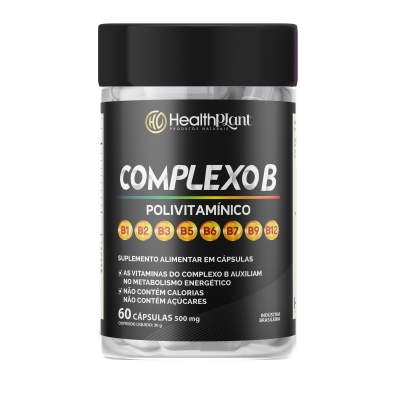 COMPLEXO B POLIVITAMÍNICO - HEALTH PLANT