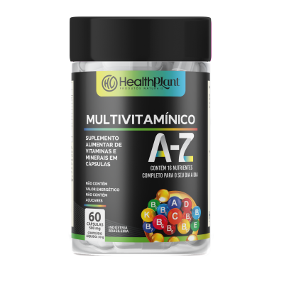 MULTIVITAMÍNICO A-Z - HEALTH PLANT