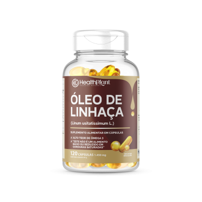 ÓLEO DE LINHAÇA - HEALTH PLANT
