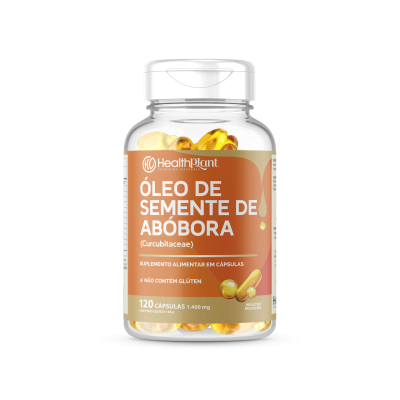 ÓLEO DE SEMENTE DE ABÓBORA - HEALTH PLANT